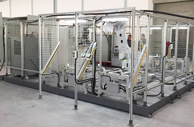 榮仕杰為通用汽車(chē)提供電池板點(diǎn)焊工作站